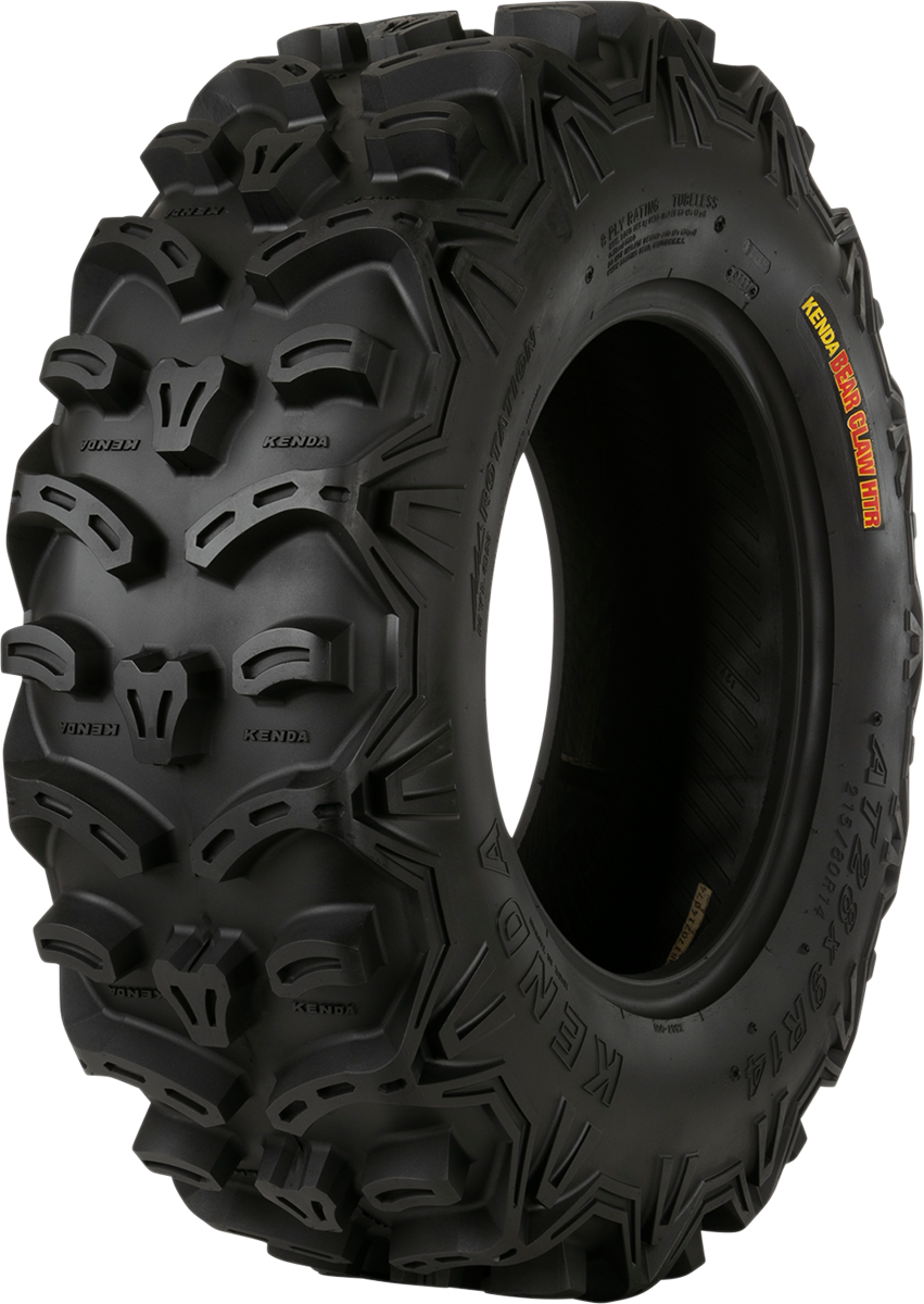 KENDA Tire - K587 Bearclaw HTR - Front/Rear - 27x9.5R14 - 8 Ply 085871462D1