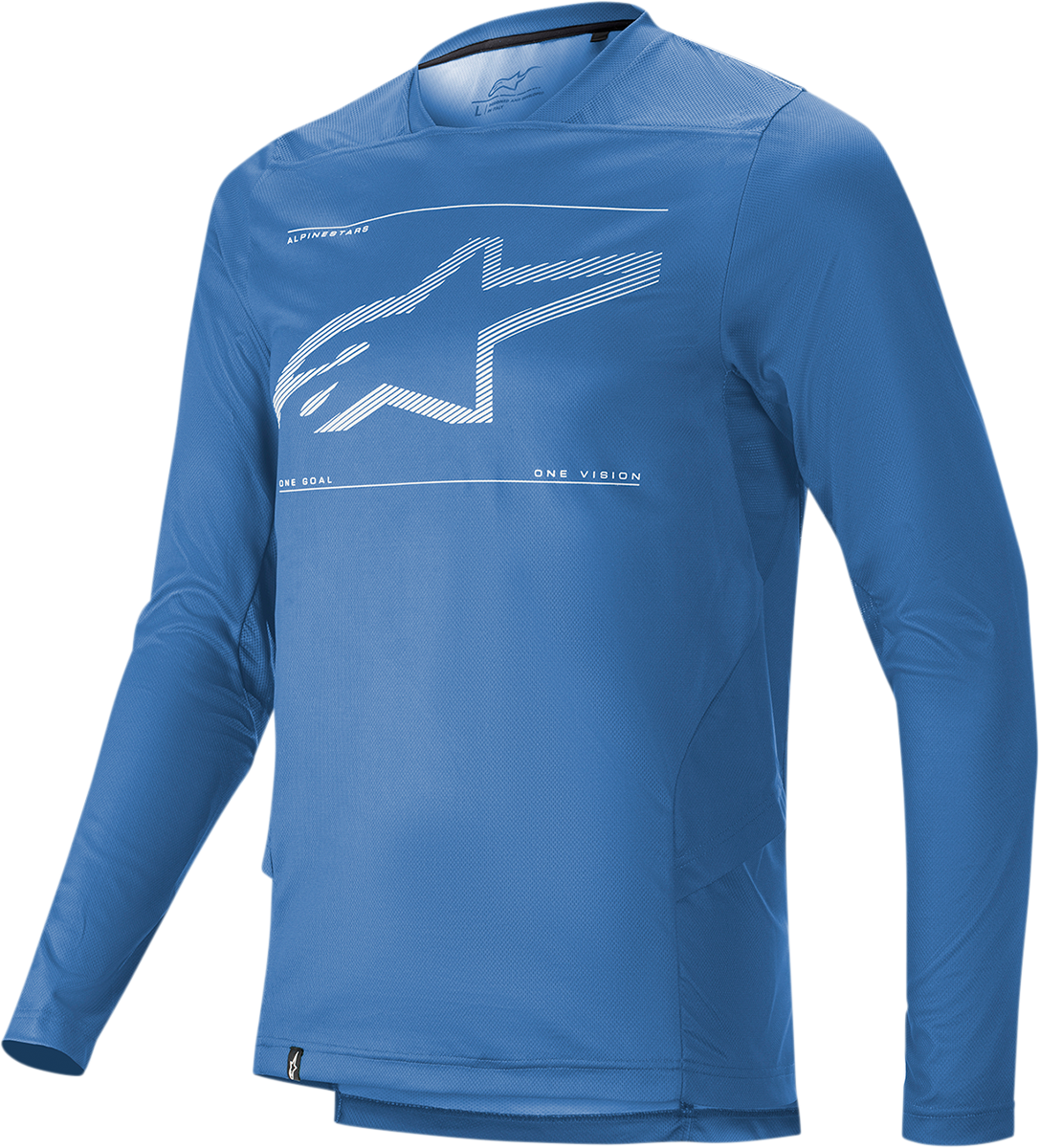 ALPINESTARS Drop 6.0 Jersey - Long-Sleeve - Blue - Small 1766420-7310-SM