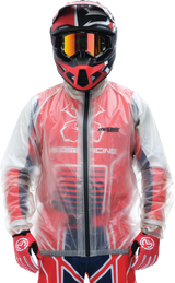 MOOSE RACING Rain Jacket - Clear - Large 2854-0373