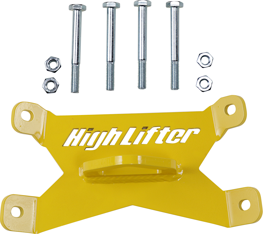 HIGH LIFTER Rear Tow Hook - Yellow - Can-Am 79-13872