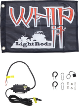 WHIPITLIGHTRODS 5' Light Rod Whip - Chase - Black SB-CHSBTR-151