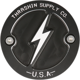 THRASHIN SUPPLY CO. Points Cover - Dished Black TSC-3027-4