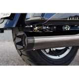 S&S CYCLE 2-into-1 Sidewinder® Exhaust System - Lava Chrome - 50-State - M8  550-1123