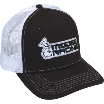 MOOSE RACING Moose Half-Agroid Hat - Black/White S2402762R1