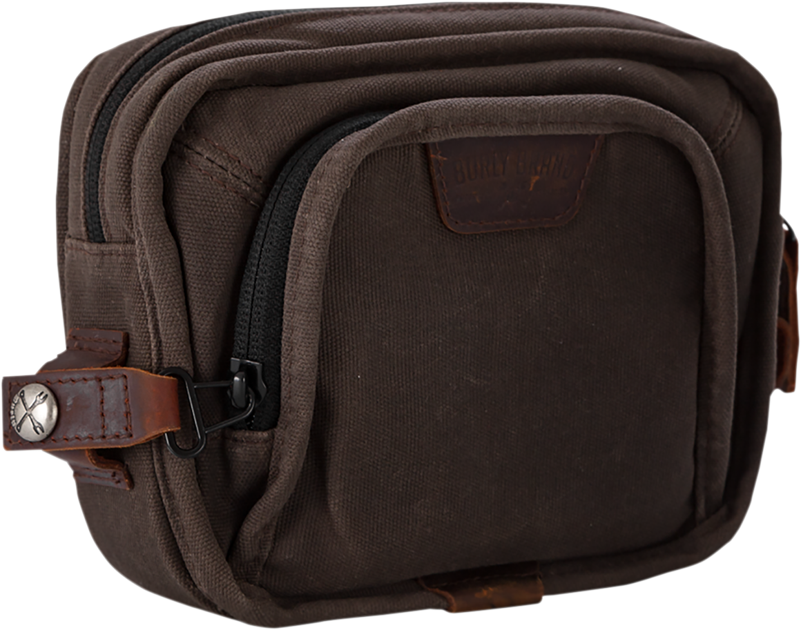 BURLY BRAND Handlebar Bag - Dark Oak B15-1012D