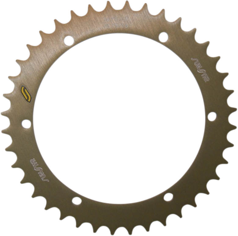 SUNSTAR SPROCKETS Rear Sprocket - 40-Tooth - Yamaha - Gold 5-367940