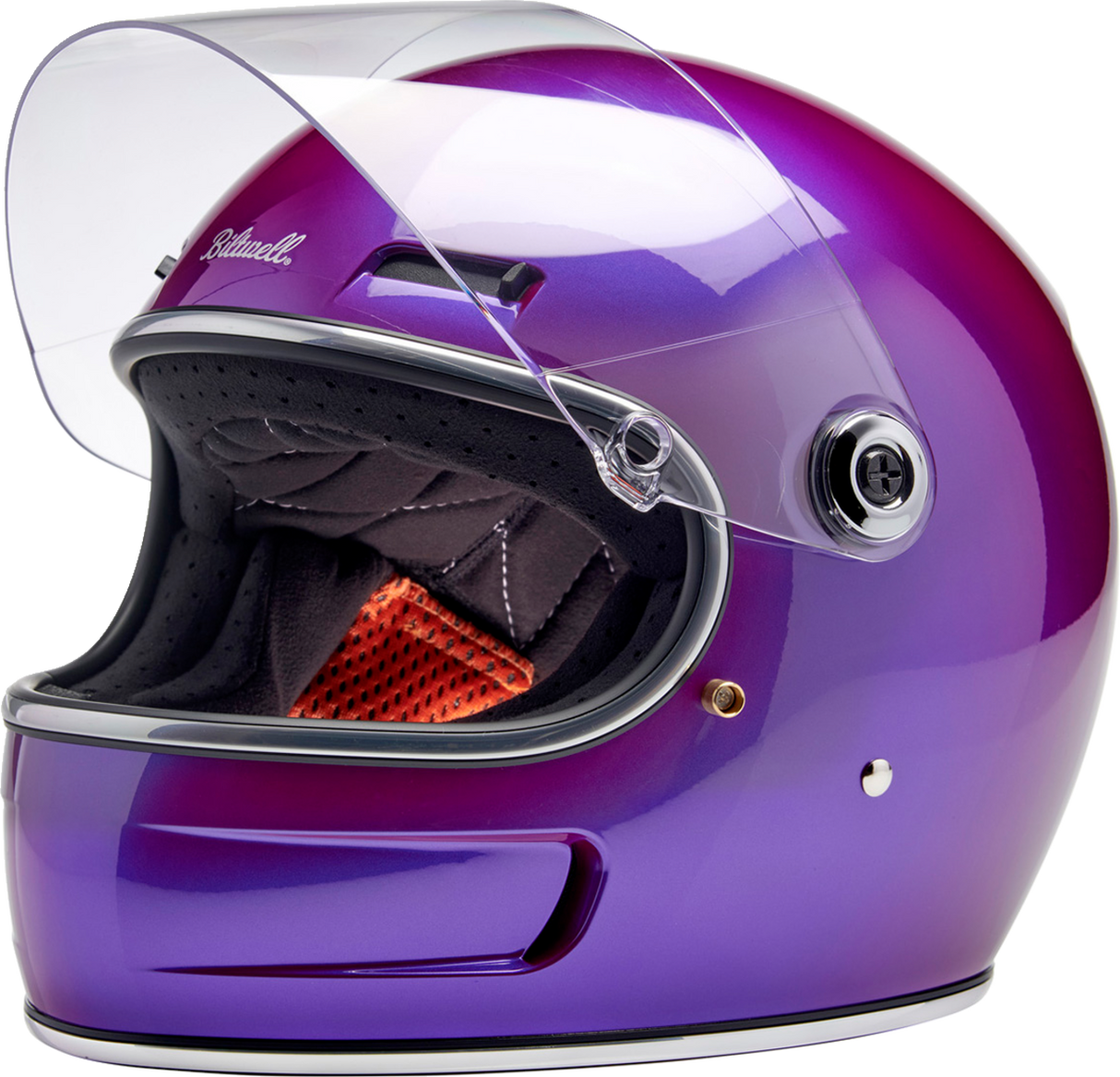 BILTWELL Gringo SV Helmet - Metallic Grape - Large 1006-339-504