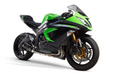 TBR S1r Full System Carbon Kawasaki ZX-636R/6RR (2009-2025) S1R Standard Carbon Full System - Part Number 005-3860105-S1  005-3860105-S1