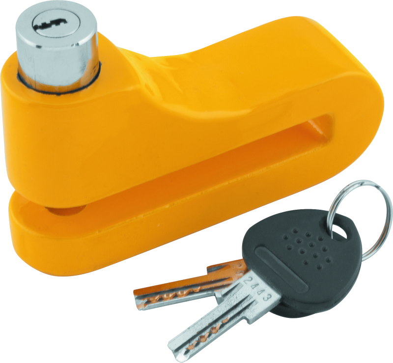 Bully Lock Disc Lock 10mm - Yellow 132250