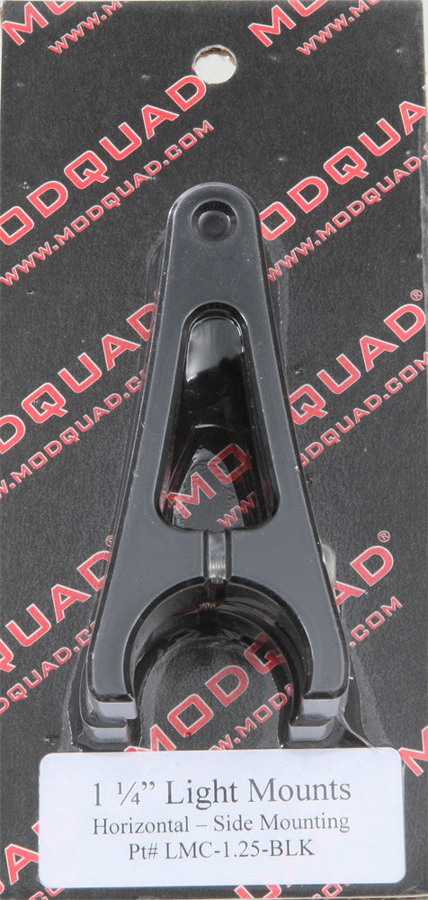 MODQUADMq Light Mnt 1.25" Clip Mnt BlkLMC-1.25-BLK