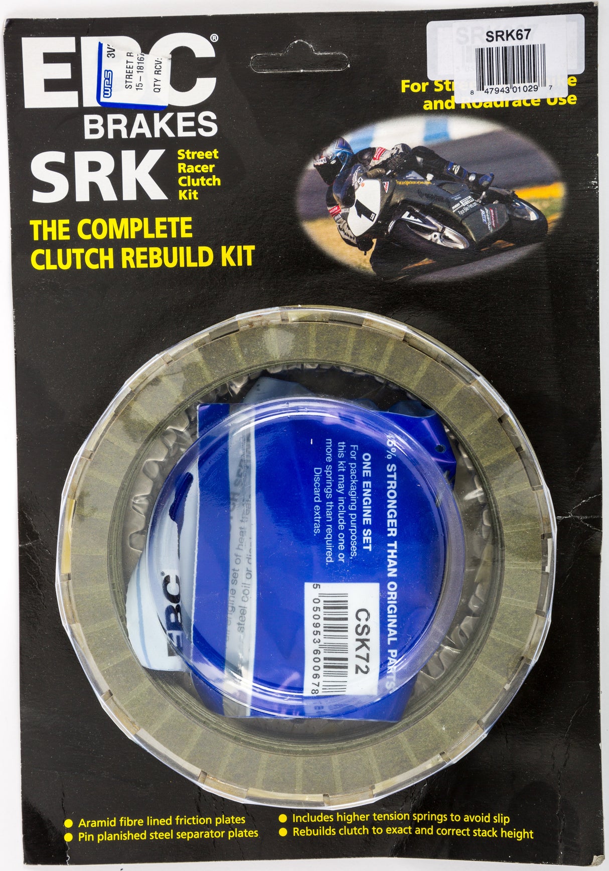 EBC Srk Complete Clutch Kit Srk67 SRK67