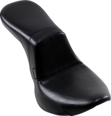 LE PERA Daytona 2-Up Seat - Without Backrest - Smooth - Black - Softail LYB-543S