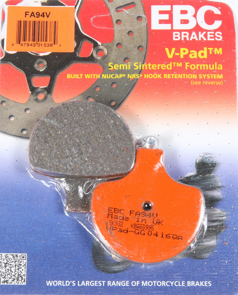 EBC Brake Pads Fa94v Semi-Sintered V Series FA94V