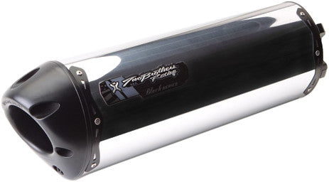 TBR M-2 Black Series Slip-On Exhaust (Aluminum) 005-3660406V-B