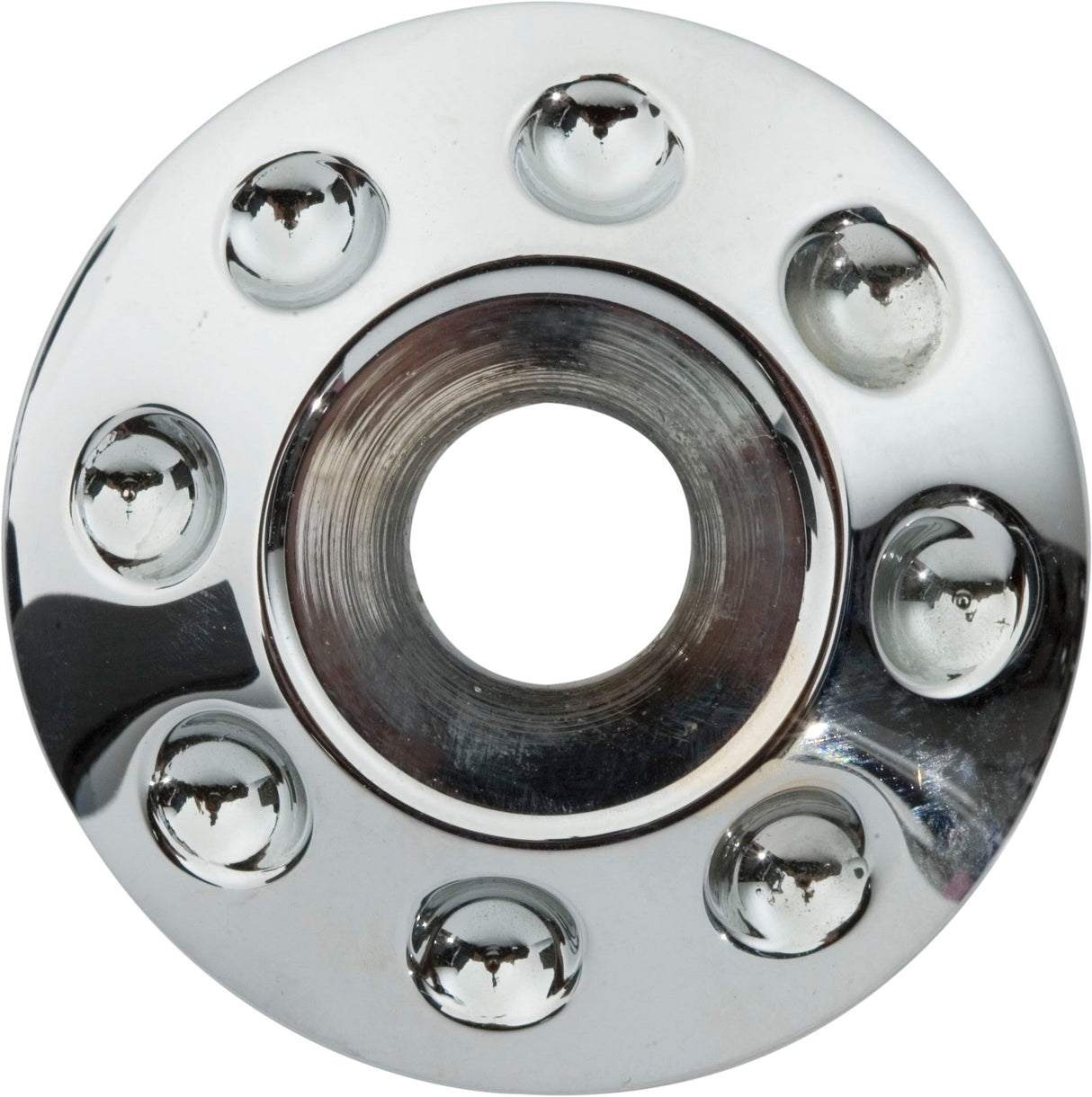 BAGGERNATION Yaxle W/Domino Caps Chrome `00-07 Flh/T YAXLE-07-DM-C