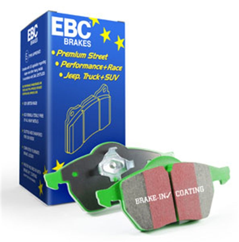 EBC 94-01 Mazda Miata MX5 1.8 Greenstuff Front Brake Pads DP21002