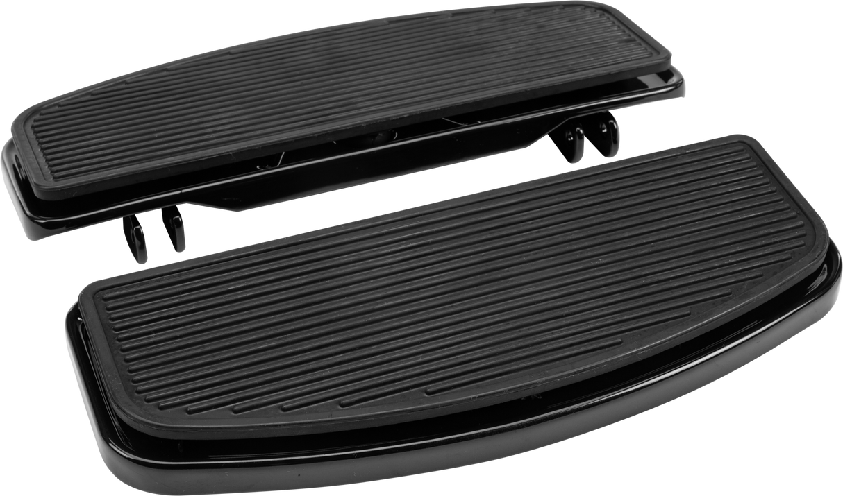 HARDDRIVE Floor Board Kit Black Flst 86-17 Flt 84-Up 57191