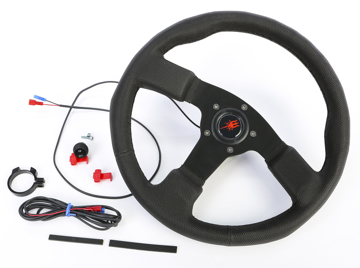 HEAT DEMON Heat Demon Heated Steering Wheel Polaris 215126