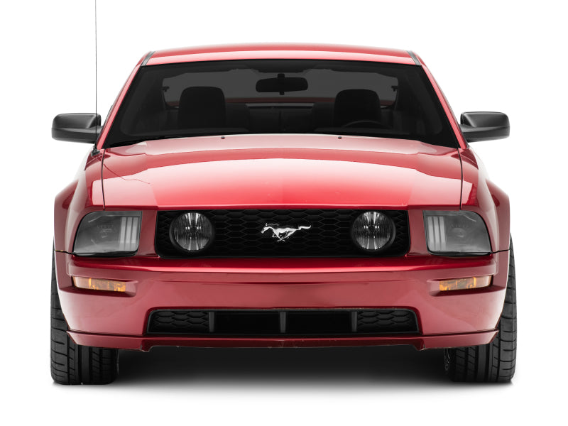 Raxiom 05-09 Ford Mustang w/ Halogen Prjctor Headlights- Black Housing (Clear Lens) (No GT500 )