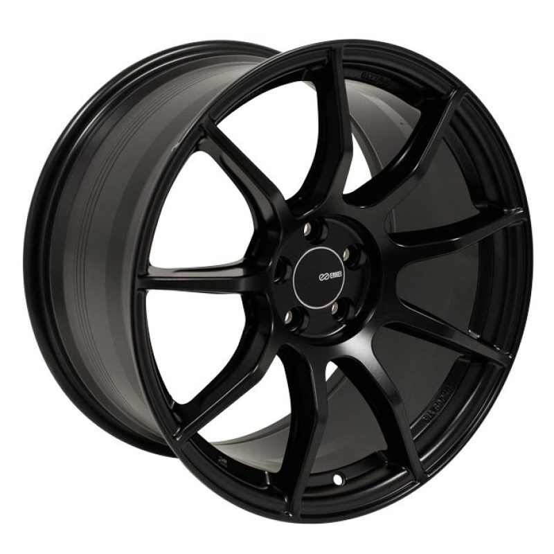 Enkei TS9 17x8 5x100 45mm offset 72.6mm Bore Black Paint 492-780-8045BK