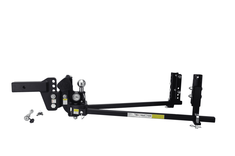 Weigh Safe True Tow Middleweight Distribution 4in Drop & 2in Shank (Rated for 12.5K GTWR) w/WS05 TTMW4-2XL-KA