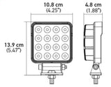 Hella ValueFit LED Work Lamps 4SQ 2.0 LED MV CR BP LA357106002