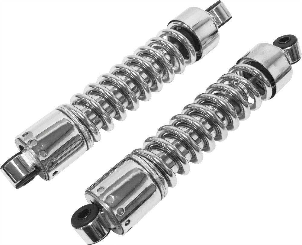 HARDDRIVE Chr Shock 13.5" W/Short Cover Chrome Fl 58-72 Xl 54-74 30-484