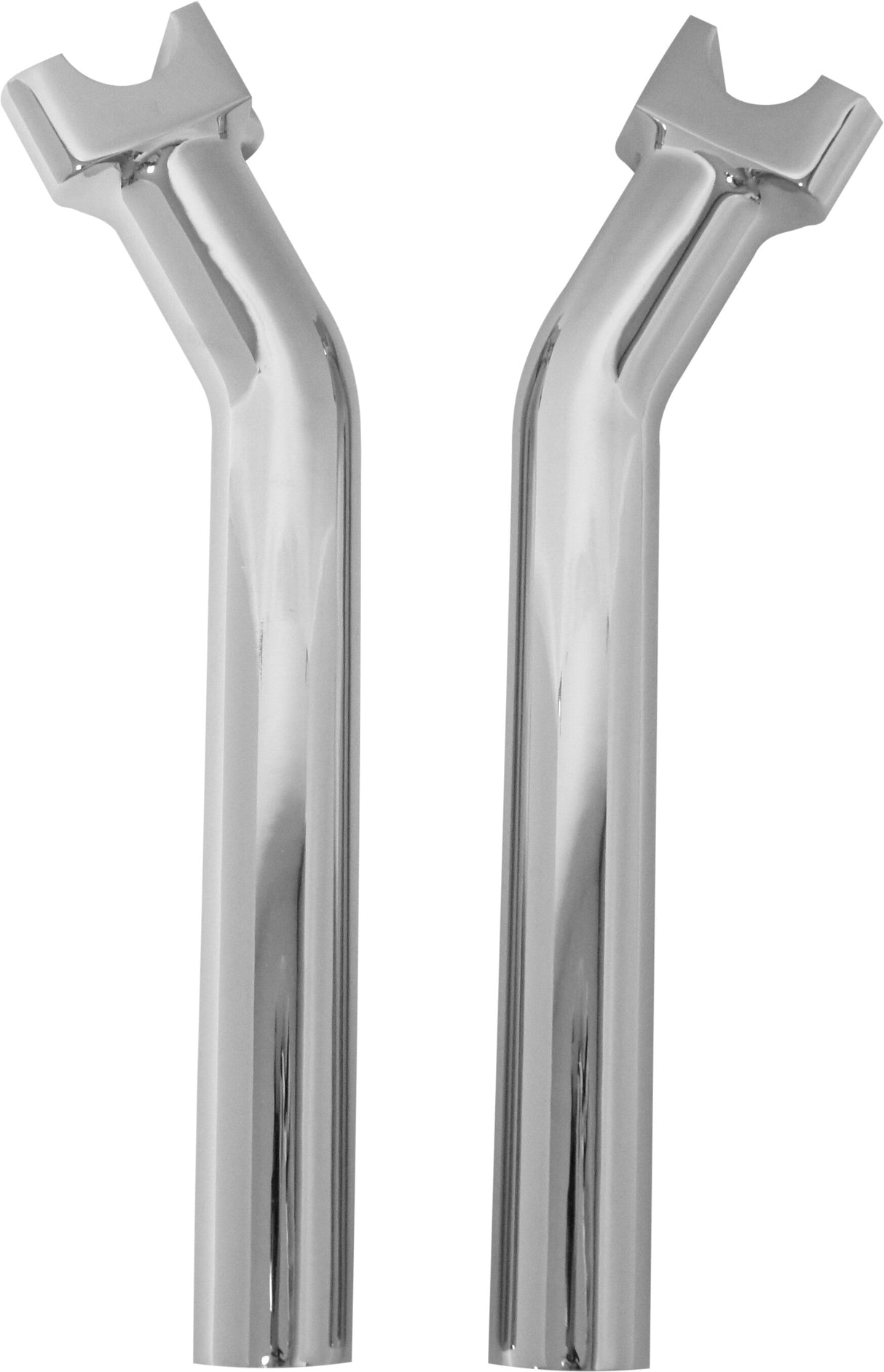 HARDDRIVE H-Bar Risers 9-1/2" Pullback Chrome 04-528