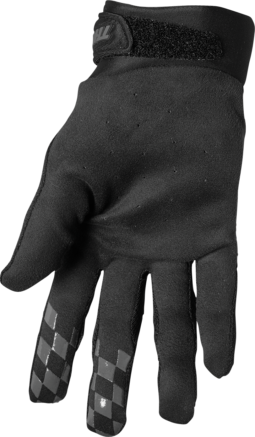 THOR Draft Gloves - Black/Charcoal - Large 3330-6803