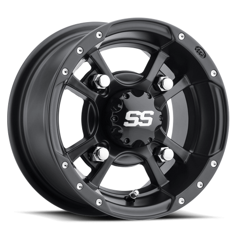 ITP SS Alloy SS112 Sport Wheel - Rear - Black - 9x8 - 4/110 - 3+5 0928385536B