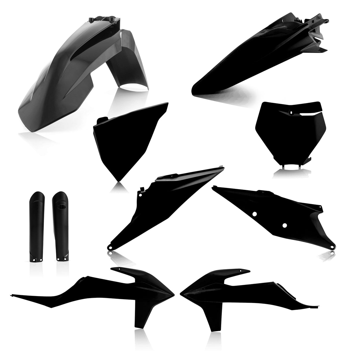 ACERBIS Full Plastic Kit Black 2726490001