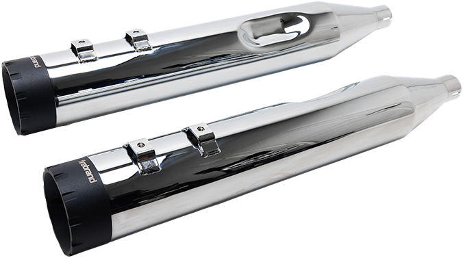 FIREBRAND Monarch Muffler Chrome Touring `95-16 10-1057