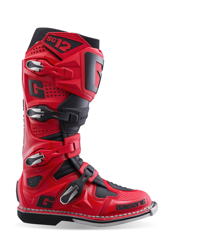 Gaerne SG12 Boot Red/Black Size - 7
