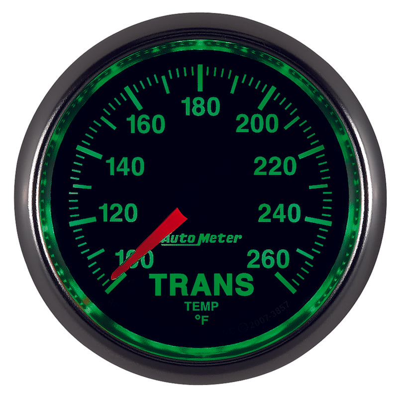 Autometer GS 100-260 degree Electronic Trans Temperature Gauge 3857