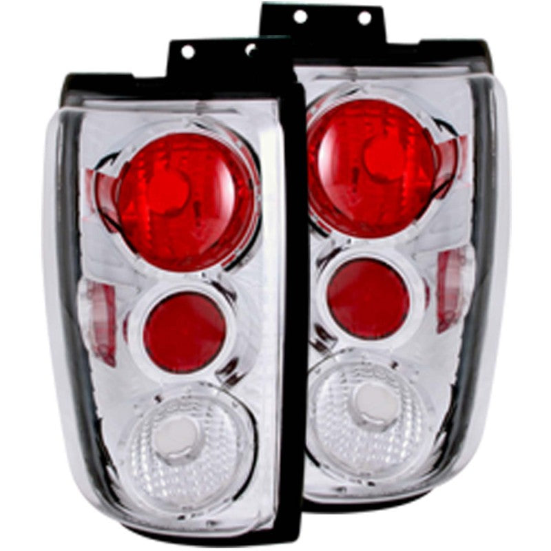 ANZO 1997-2002 Ford Expedition Taillights Chrome 211055