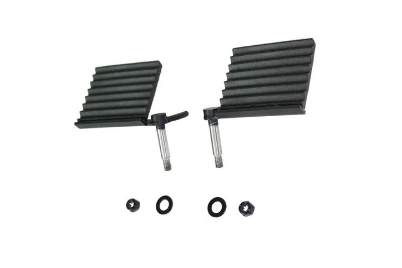 Fishbone Offroad 2018+ Jeep Wrangler JL / 2020+ Gladiator JT Foot Peg Set - Black FB21082