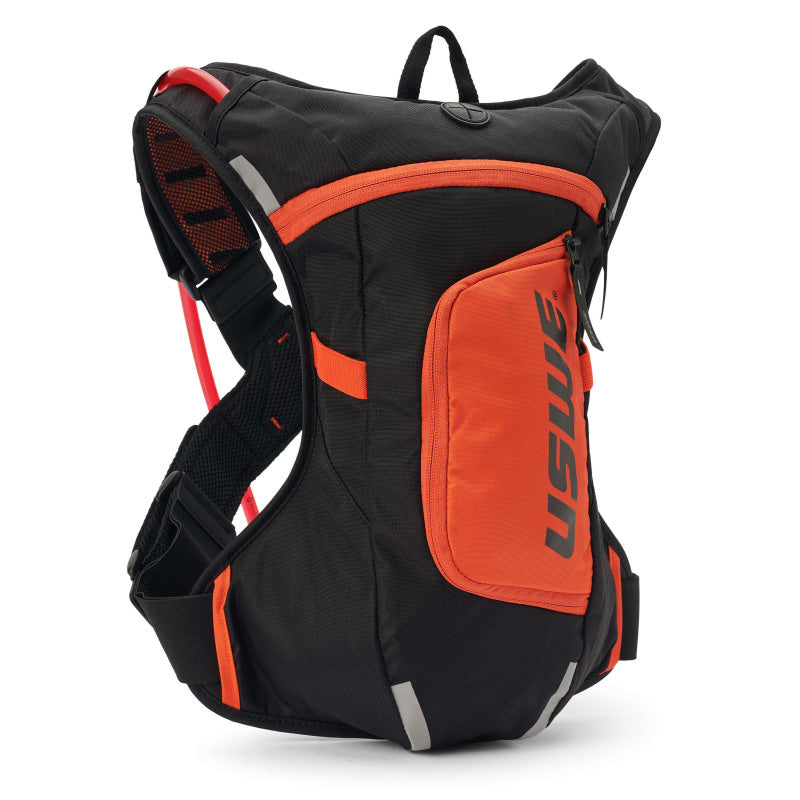 USWE Moto Hydro Hydration Pack 4L - Black/Factory Orange 2043438