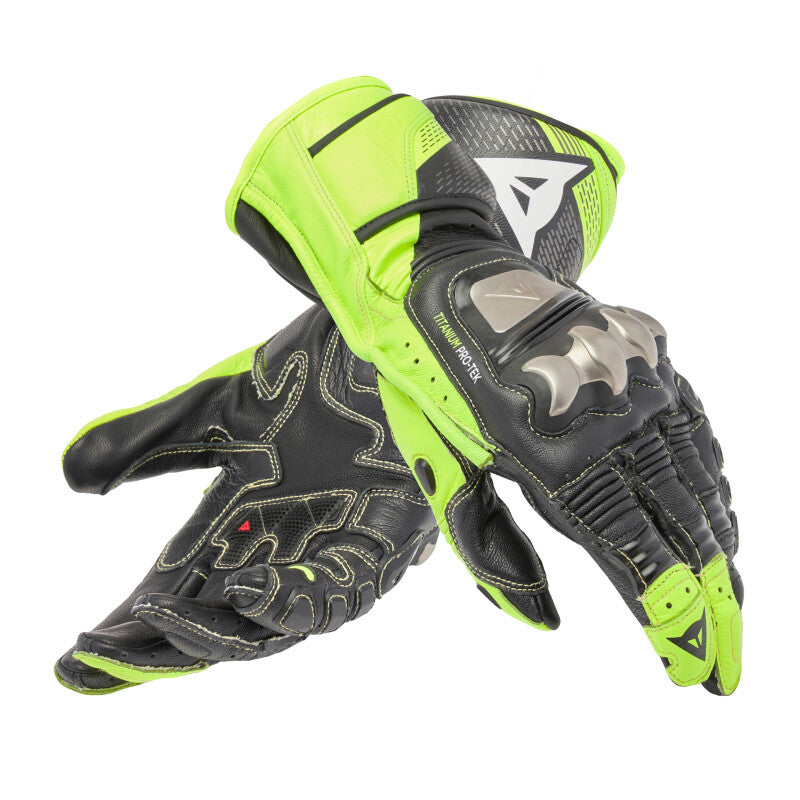 Dainese Full Metal 7 Gloves Black/Yellow Fluorescent - 2XL 2018100014-620-XXL