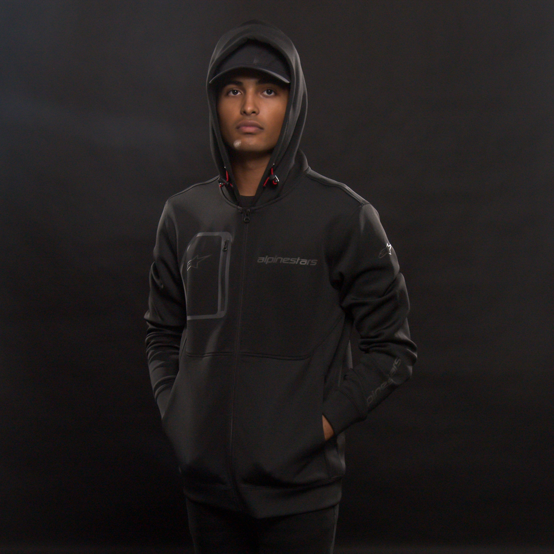 ALPINESTARS Convex Tech Hoodie - Black - XL 12125302010XL