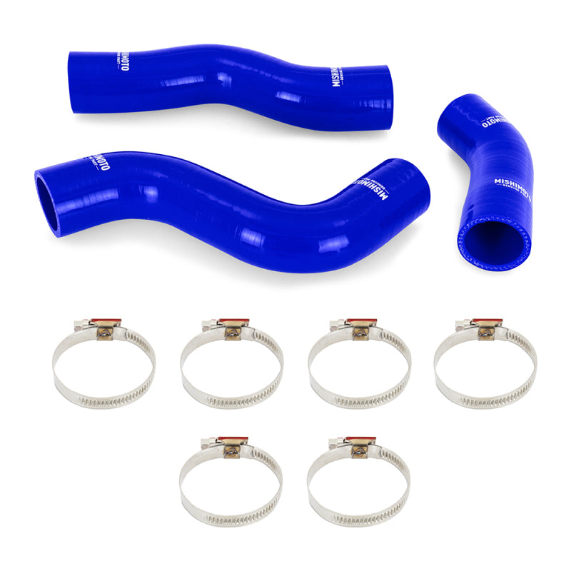 Mishimoto 92-97 Land Cruiser 4.5L I6 Silicone Radiator Hose Kit - Blue