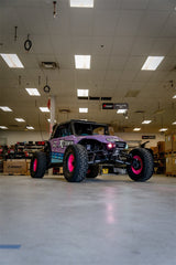 Rigid Industries x SHREDDY 360-Series 6in Lights w/Wt Bcklght (2) + 6 Covers (2 Pink/2 Teal/2 Blk) 36204-SHREDDY