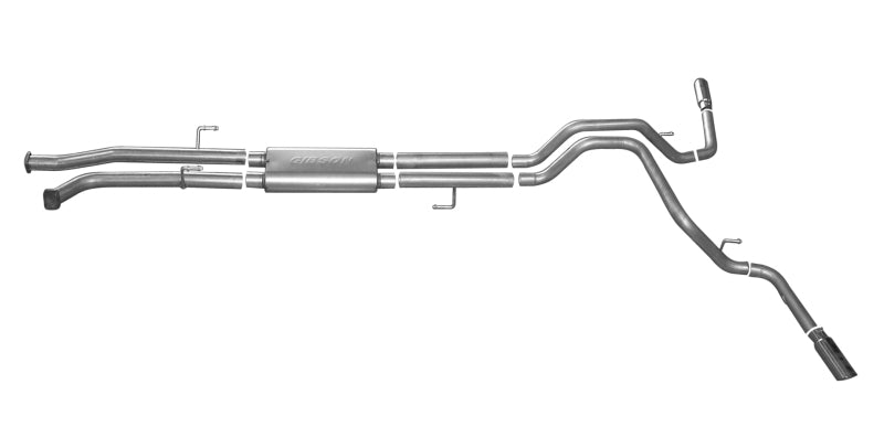 Gibson 14-19 Toyota Tundra SR 4.6L 2.5in Cat-Back Dual Extreme Exhaust - Stainless 67501