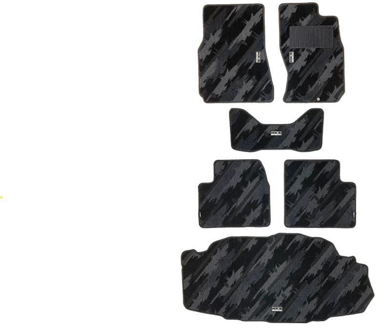 HKS FLOOR MATS BNR34 FULL SET OCT RHD 53001-AN026