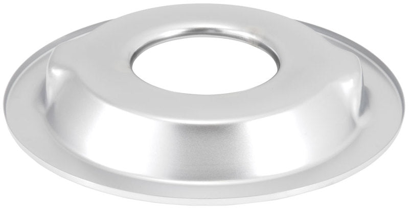 K&N Metal Base Plate 14in OD 5-1/8in Flange Chrome Finish 85-3549