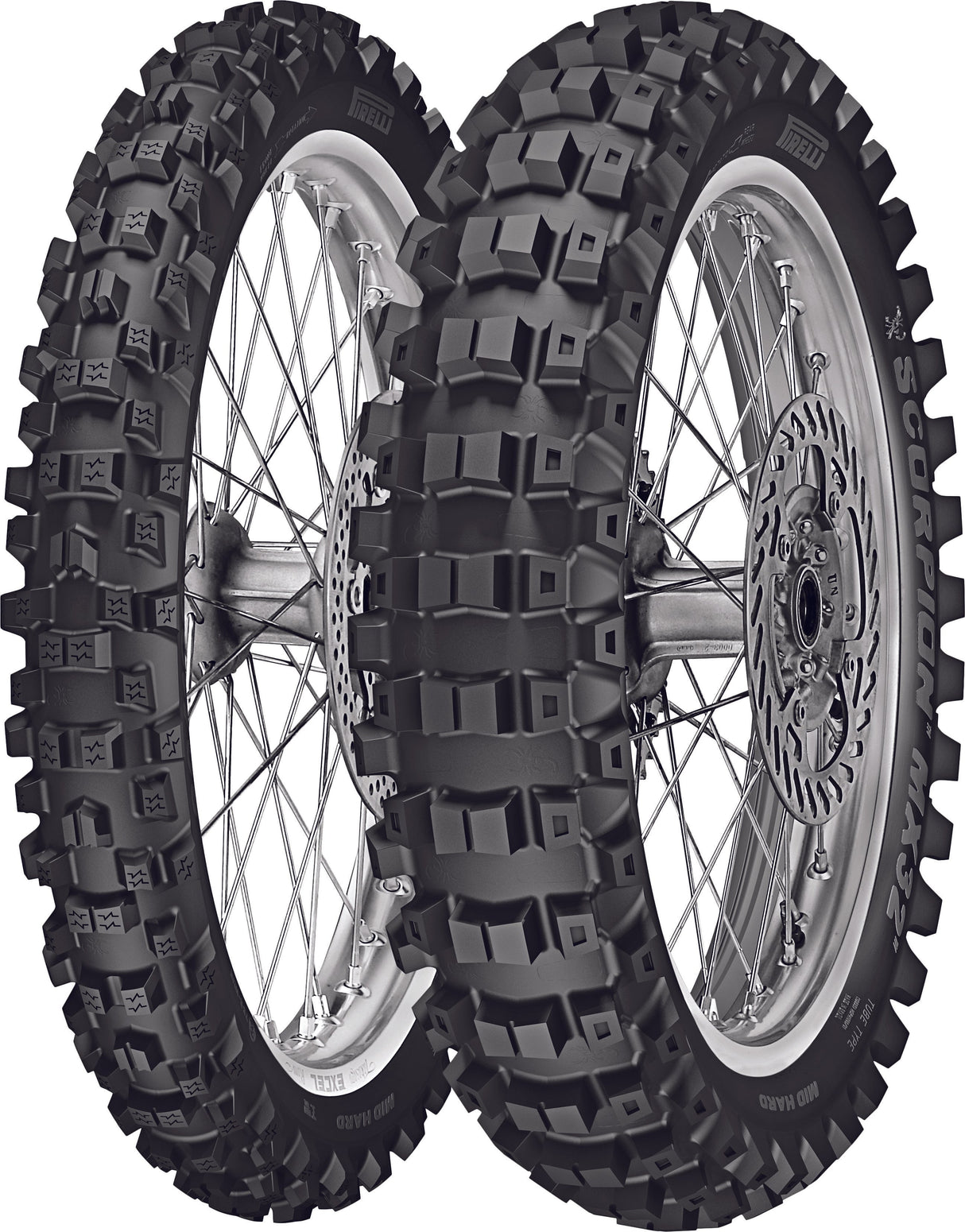 PIRELLITire Mx32 Mid Hard Rear 120/80-19 63m Bias Tt3842800