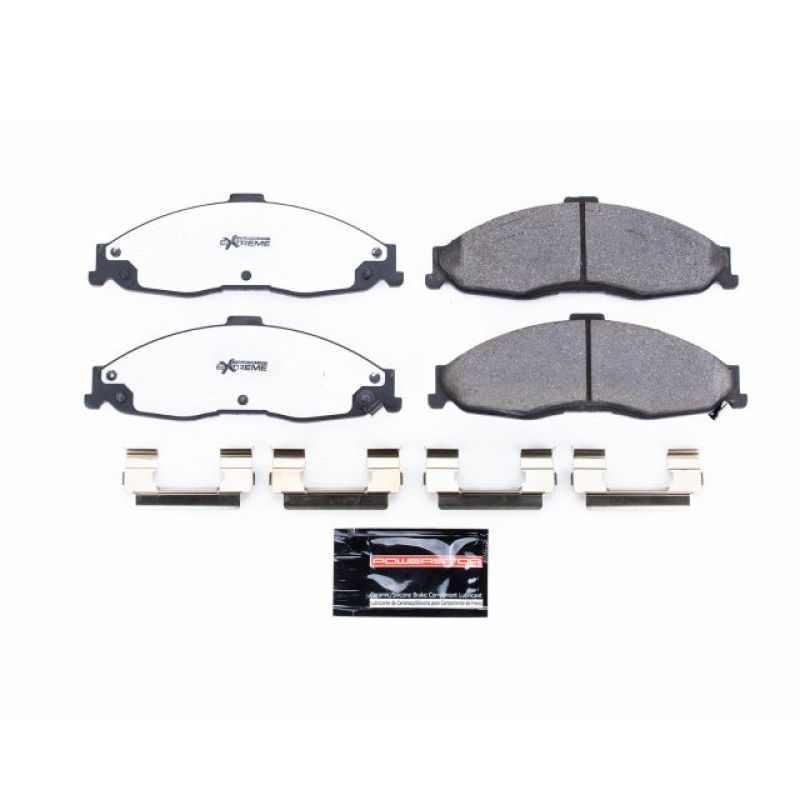 Power Stop 98-02 Chevrolet Camaro Front Z26 Extreme Street Brake Pads w/Hardware