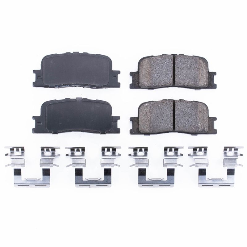 Power Stop 02-03 Lexus ES300 Rear Z17 Evolution Ceramic Brake Pads w/Hardware