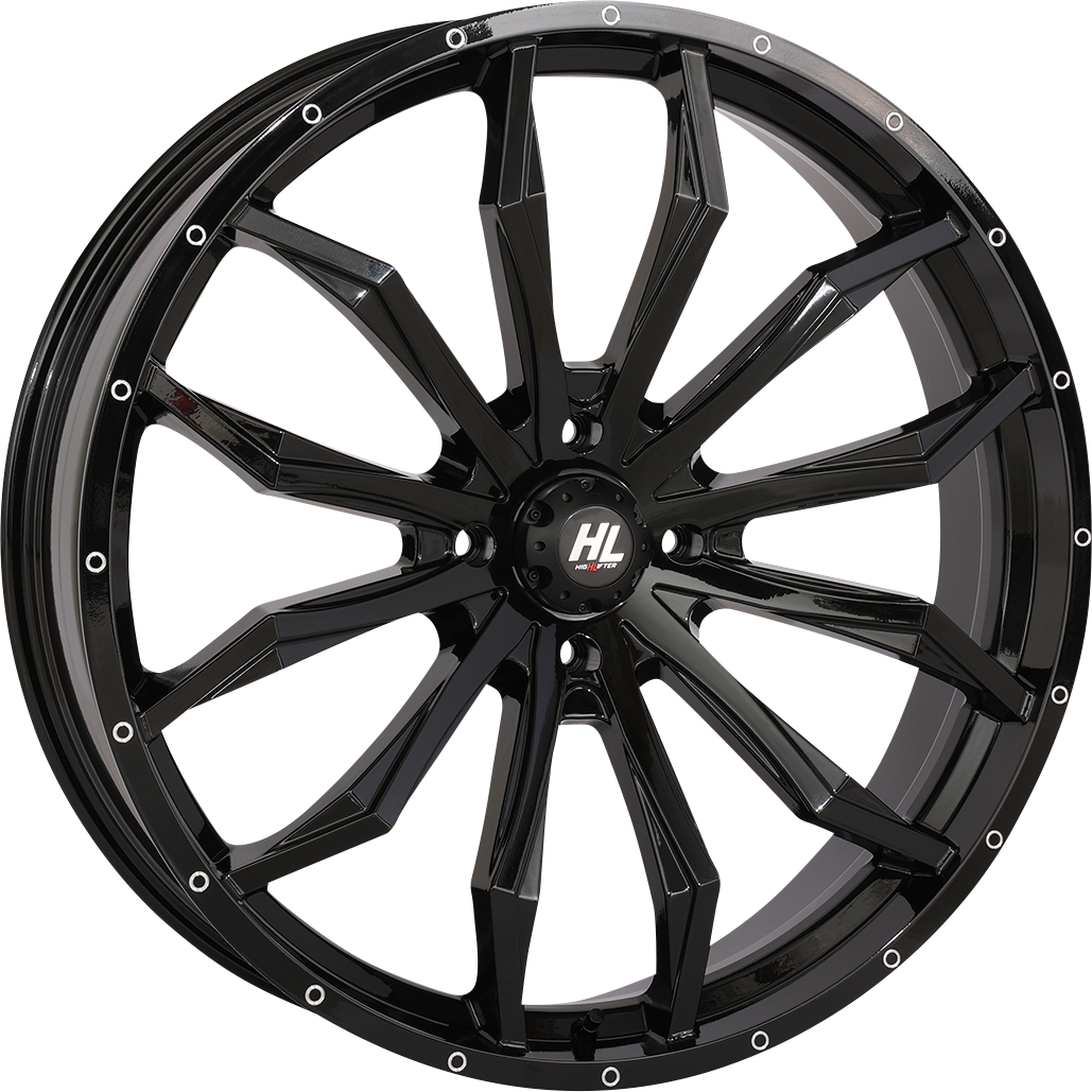 HIGH LIFTER Wheel - HL21 - Front/Rear - Gloss Black - 24x7 - 4/137 - 4+3 (+10 mm) 24HL21-1237