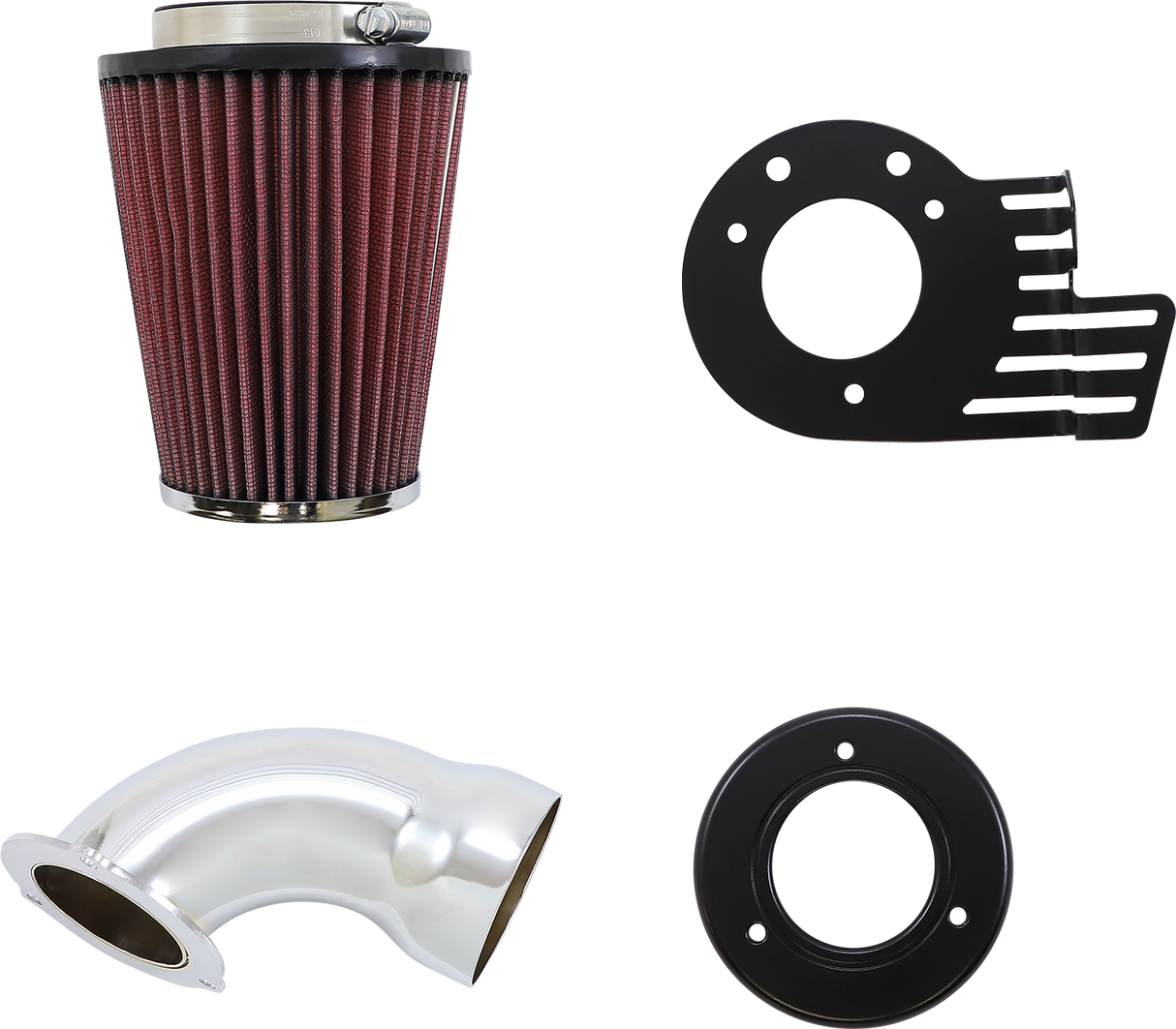 COBRA Cone Air Filter - Chrome/Chrome 606-0100-06