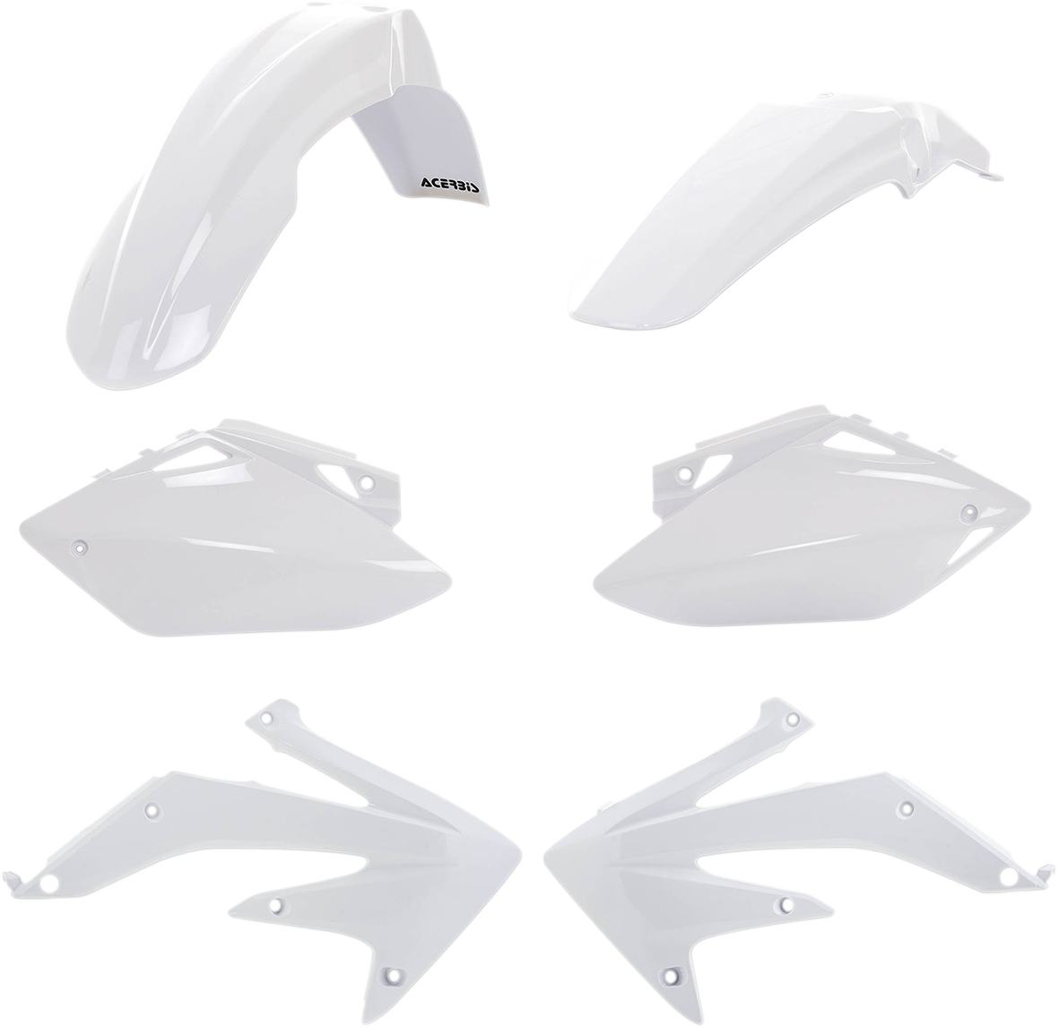 ACERBIS Standard Replacement Body Kit - White 2071100002